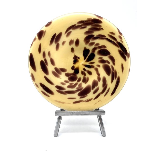 Vintage Bowls in Leopard Print on Opal Glass, 1970s, Set of 2 For Sale - Image 14 of 18