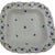 Vintage Herend Blue Garland PBG Large Square Fruit Serving Bowl Model 1181 Made in Hungary c. 1980s. Discontinued....
