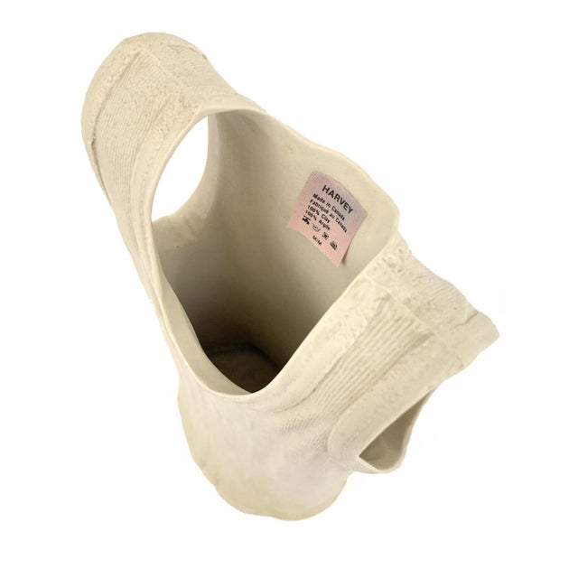 1980s Michael Harvey Tank Bisque Vase Pop Art Sculpture Chairish