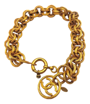 Chanel 1980 Necklace Chain And Cc Pendant