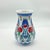 Handmade Ceramic “Pear” Vase (20cm) – Red Carnations & Blue Tulips – Classic Armudi Form For Sale - Image 6 of 8
