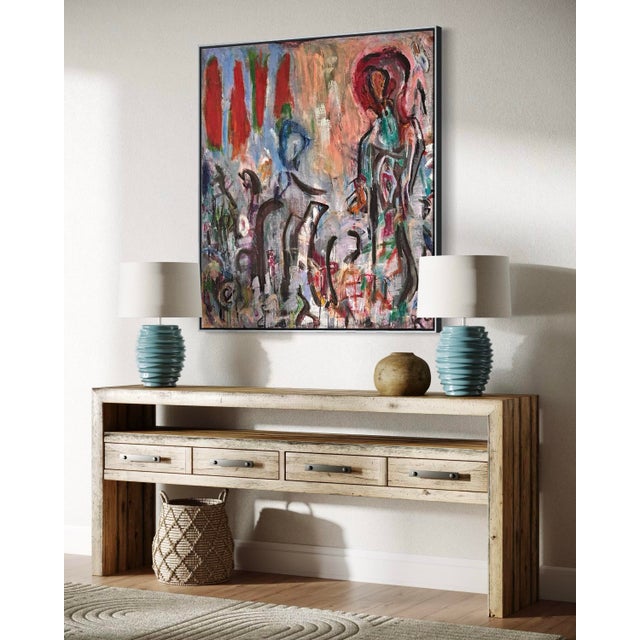 2020s Framed Modern Abstract Painting by Roderick Coles For Sale - Image 5 of 12