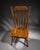 Farmhouse Set of 6 Vintage Windsor Style Farmhouse Wood Dining Chairs For Sale - Image 3 of 10