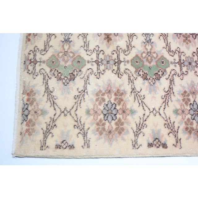 1980s 1980s Hand Knotted All Over Design Vintage Floor Rug For Sale - Image 5 of 12