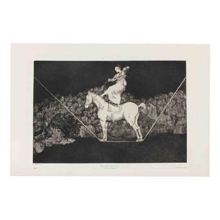 Francisco Goya, A Circus Queen, 1877, Etching For Sale