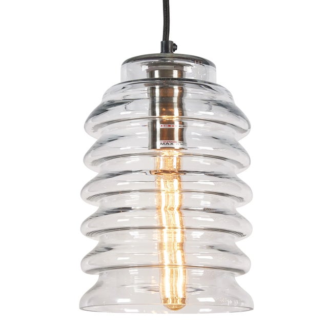Contemporary Matthew Izzo Home Small Stacked Pendant Light For Sale - Image 3 of 3