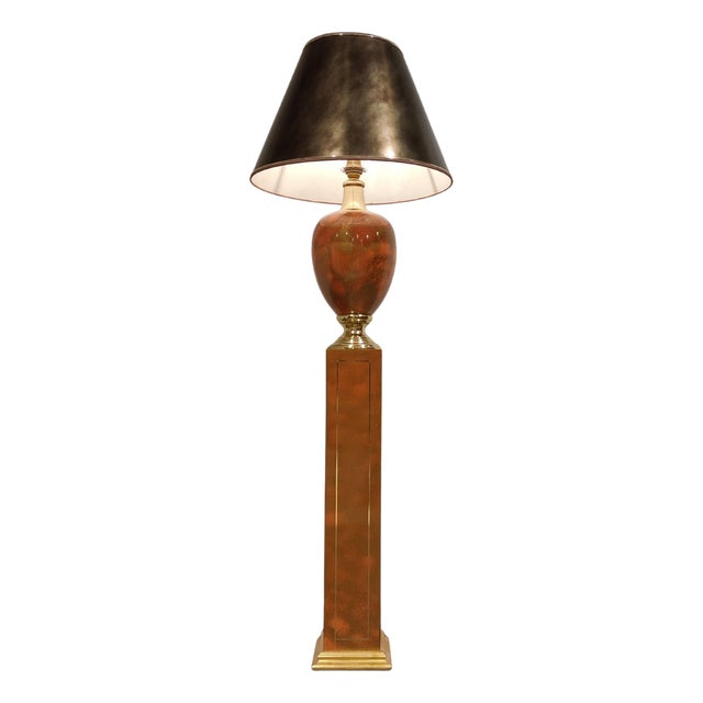Floor Lamp by Maison Le Dauphin, 1980s For Sale