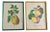 Zoltan Lucas, Fruits, 1910s, Lithographs, Set of 2 For Sale