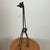 Vintage Iron Whimsical Handcrafted Rusted Giraffe Sculpture For Sale - Image 9 of 12