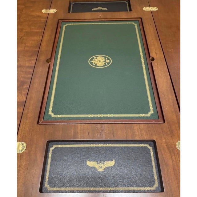 Wood 1980s The Franklin Mint Limited Edition "The House of Favorite Imperial" 5-in-1 Game Table For Sale - Image 7 of 10