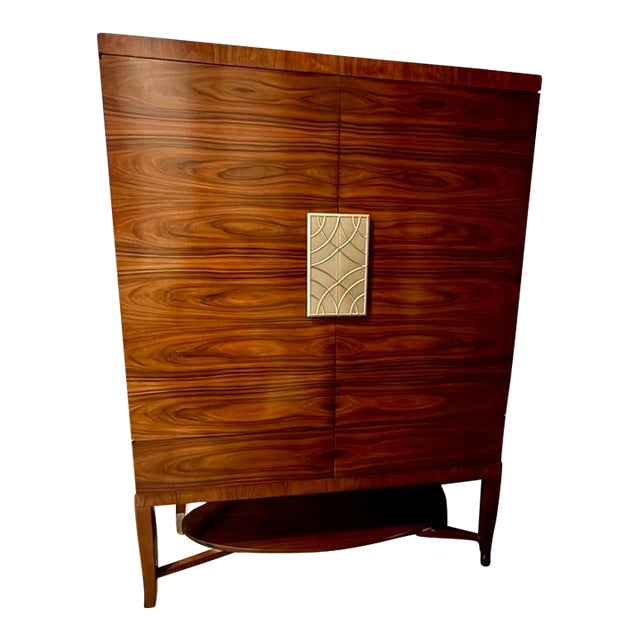 Decca Home Bolier Rosewood Armoire For Sale
