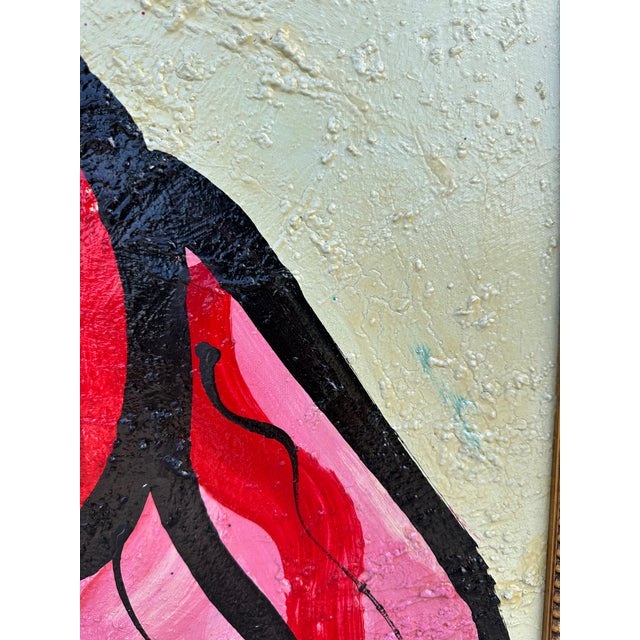 Late 20th Century Large-Scale Abstract Portrait, Peter Keil For Sale - Image 5 of 7