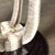 Mid-Century Gueridon Table in Python Leather With Stepped Base by Karl Springer For Sale - Image 9 of 15