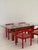 Wooden Dining Table with Glass Top, 1970s For Sale - Image 12 of 16