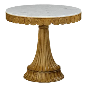 Classic Marble Top Center Table