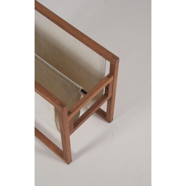 Danish Magazine Holder by Henning Wind-Hansen for Sika Mobler, 1960s For Sale - Image 6 of 7