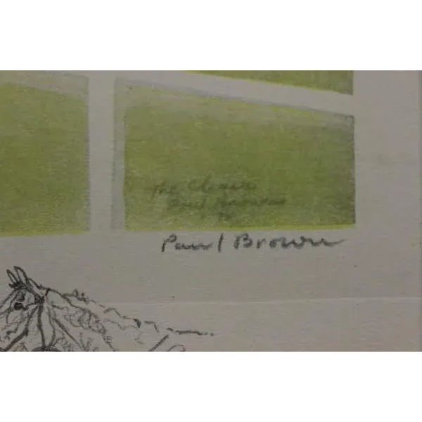 English "The Chair in the Grand National of 1934 at Aintree" Print For Sale - Image 3 of 3