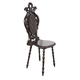 19th Century French Hall Chair For Sale