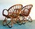 Vintage Boho Bent Rattan Lounge Chairs - A Pair For Sale - Image 12 of 12