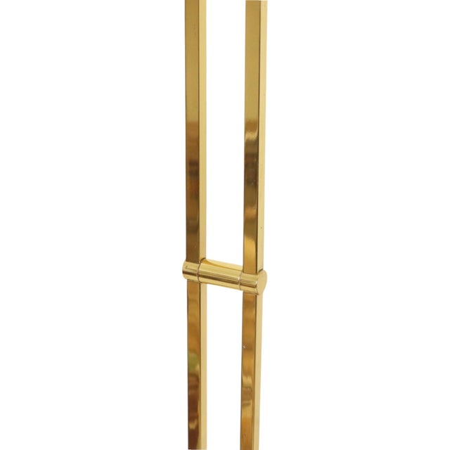 Gilt Floor Lamp from Deknudt, 1970s For Sale - Image 6 of 17