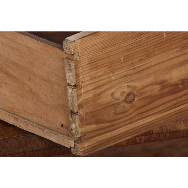 Small Antique Baroque Louis XVI Chest of Drawers in Walnut, 1800 For Sale - Image 14 of 18