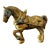 Vintage English Brass Horse For Sale