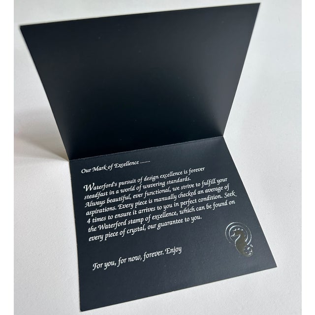 Waterford Crystal "Lismore" (4x6) Picture Frame For Sale - Image 17 of 18