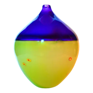 Studio Art Glass Vase With Millefiori Signed and Dated 1999