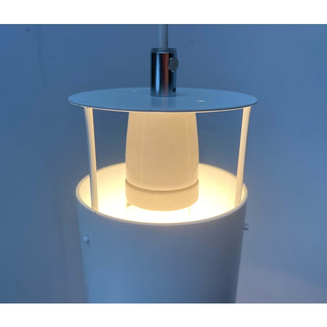 Mid-Century Modern Danish Minimalist Fyrtønden Pendant Lamp by Asger Bay Christiansen for Lys, 1960s For Sale - Image 9 of 18