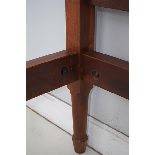 Pair of Custom Made Colonial Twin Beds For Sale - Image 14 of 15