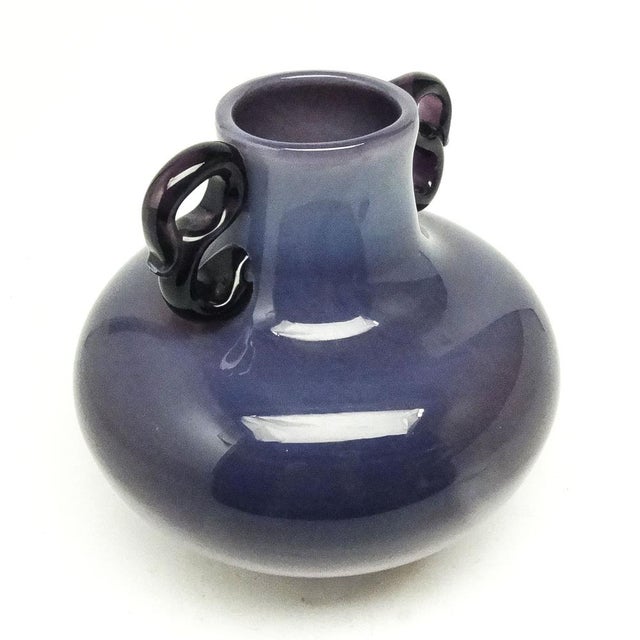 Postmodern Vase from Cracow Glassworks, Poland, 1970s For Sale - Image 11 of 14