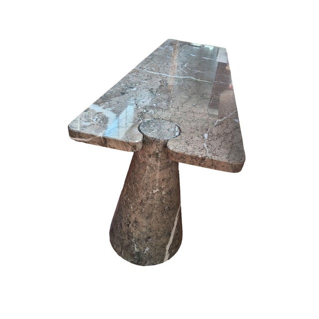 Mid-Century Modern Eros Coffee Table in Green Mondragone Marble by Angelo Mangiarotti, 1960s For Sale - Image 3 of 7