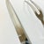 Mid-Century Art Deco Contemporary Chrome Sleek Stainless Steel Cutlery Set - 3 Pieces. For Sale - Image 6 of 9