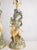 Mid 20th Century Deer Ceramic Lamps With Majolica Style Glaze - a Pair For Sale In Dallas - Image 6 of 17
