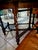Antique Oak Gateleg Drop-Leaf Table with Barley Twist Leg This sturdy oak gateleg table has a dark wood finish and...
