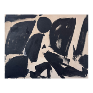 Gathering, Contemporary Abstract Expressionist Painting by Matt Higgins