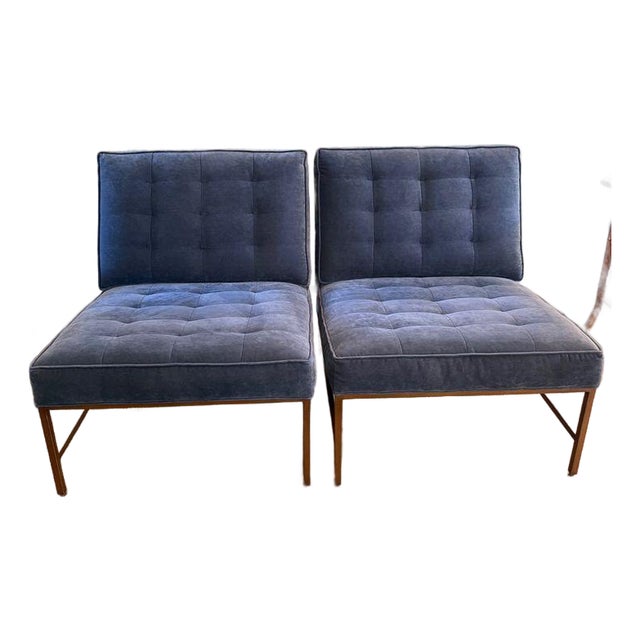 Pair of Mitchell Gold + Bob Williams Major Chairs For Sale