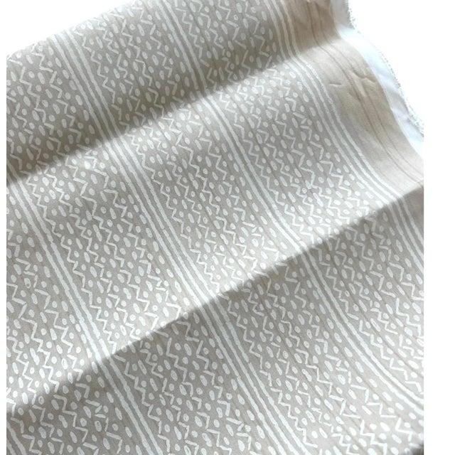 8 Yards Peter Fasano's "Angelina" Crema For Sale - Image 10 of 11