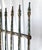 Early 20th Century Vintage Wrought Iron Gate For Sale - Image 5 of 17