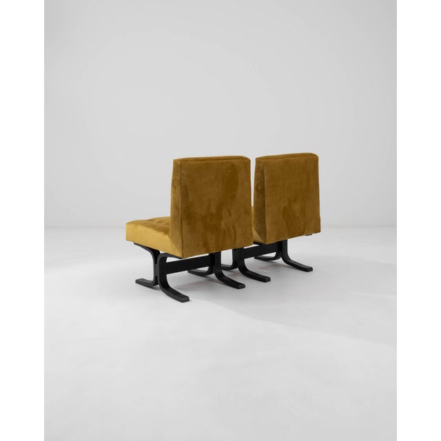 1960 Czechia Upholstered Chairs by Ludvik Volak - A Pair For Sale In Greensboro - Image 6 of 18