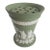 Vintage Wedgwood Sage Green Jasperware Frog Vase For Sale