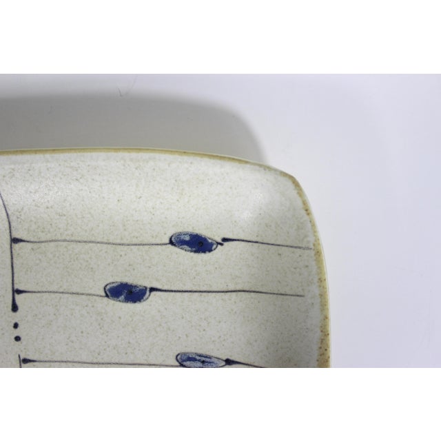 Vintage Studio Pottery Platter For Sale - Image 10 of 12