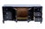 Art Deco Sideboard in High-Gloss Black Lacquer, 1930s For Sale - Image 6 of 8
