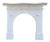 Victorian Arched Cast Iron Fireplace Surround For Sale