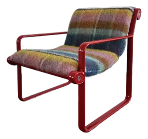 70s Knoll Sling Chair by Hannah & Morrison