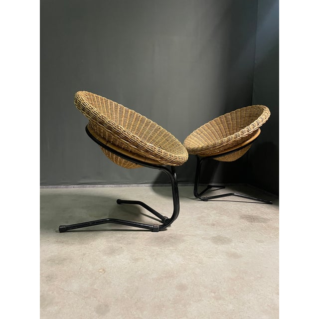 Lounge Chairs by J. H. Rohé for Rohé Noordwolde, 1960s, Set of 2 For Sale - Image 10 of 10