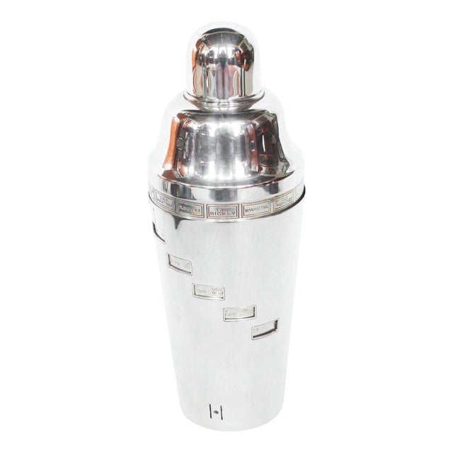 Art Deco Cocktail Shaker, 1930s For Sale