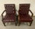 Beautiful Georgian style Burgundy Leather chairs in great condition. Solid and well build. Would be a great addition to...