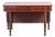 American Classical Mahogany Single Drop-Leaf Table With Spiral-Twist Legs, C. 1830–1845 For Sale
