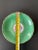 Victorian English Green and Rose Porcelain Jewelry Dish by Paragon For Sale - Image 9 of 12